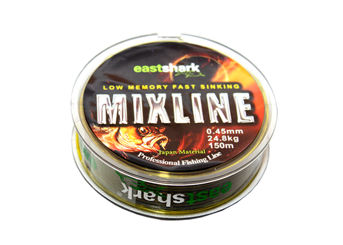 Леска MIXLINE 150m 0,45 чёрно-зелёная