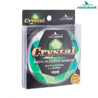 Леска Crystal (fluorocarbon) 100 м 0,20