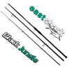 Удилище штекерное EastShark Black Jungle 3.75 lb 3,9 м 3-x частн