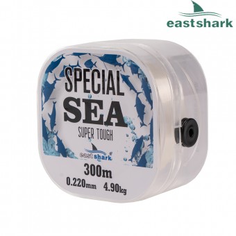 Леска морская EastShark Special SEA 300м 0,25 мм прозрачная